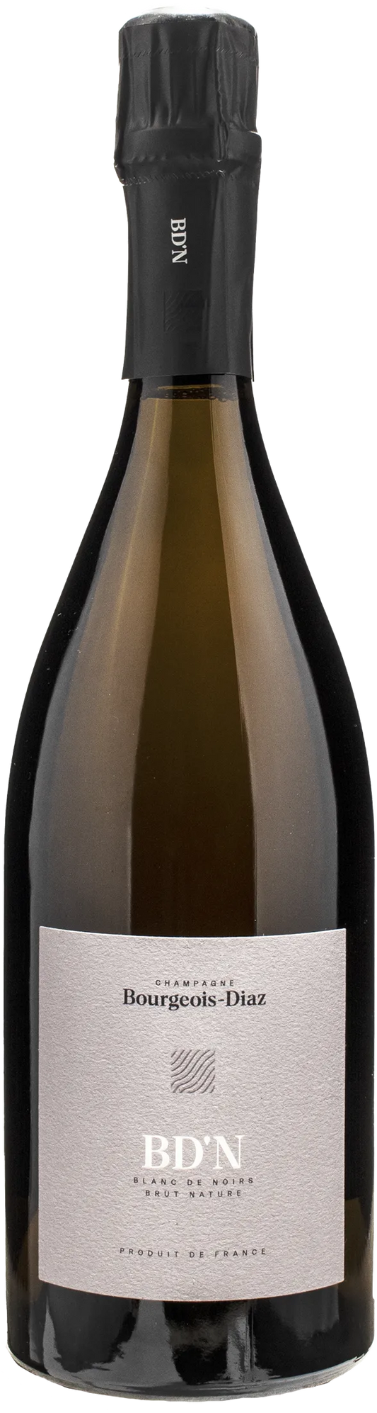 Bourgeois Diaz Champagne BD'N Blanc de Noirs Brut Nature