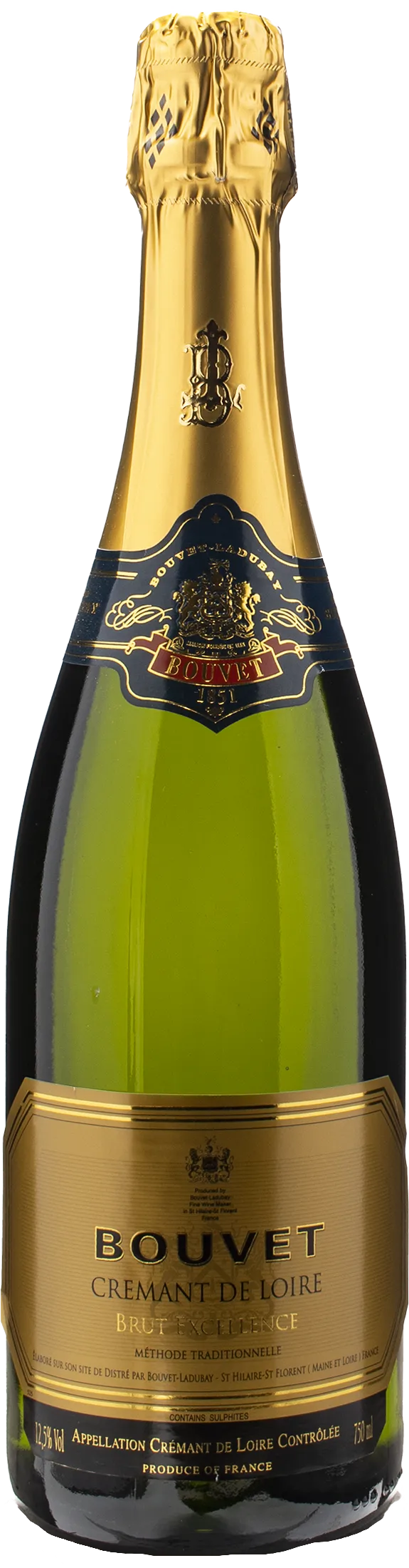 Bouvet Cremant de Loire Brut Excellence Methode Traditionnelle