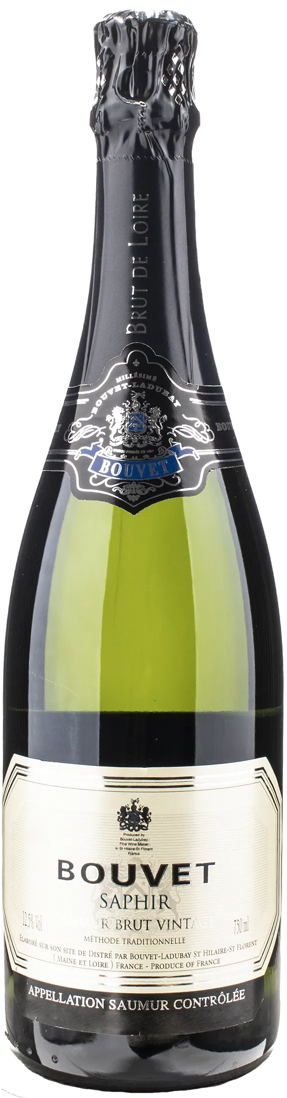 Bouvet Saphir Saumur Methode Traditionnelle Brut Vintage 2020