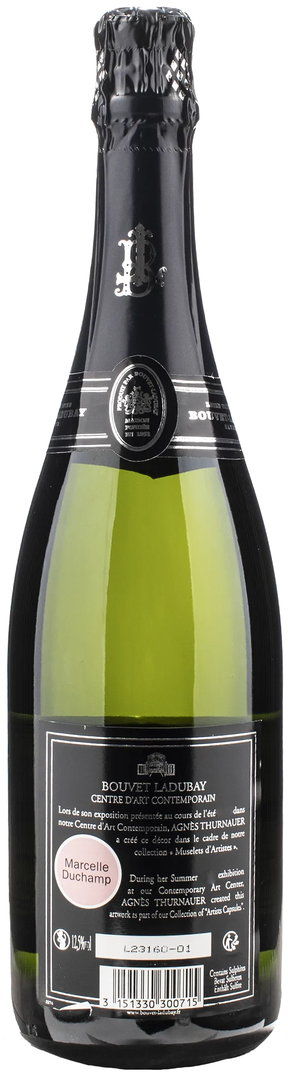 Bouvet Saphir Saumur Methode Traditionnelle Brut Vintage 2020