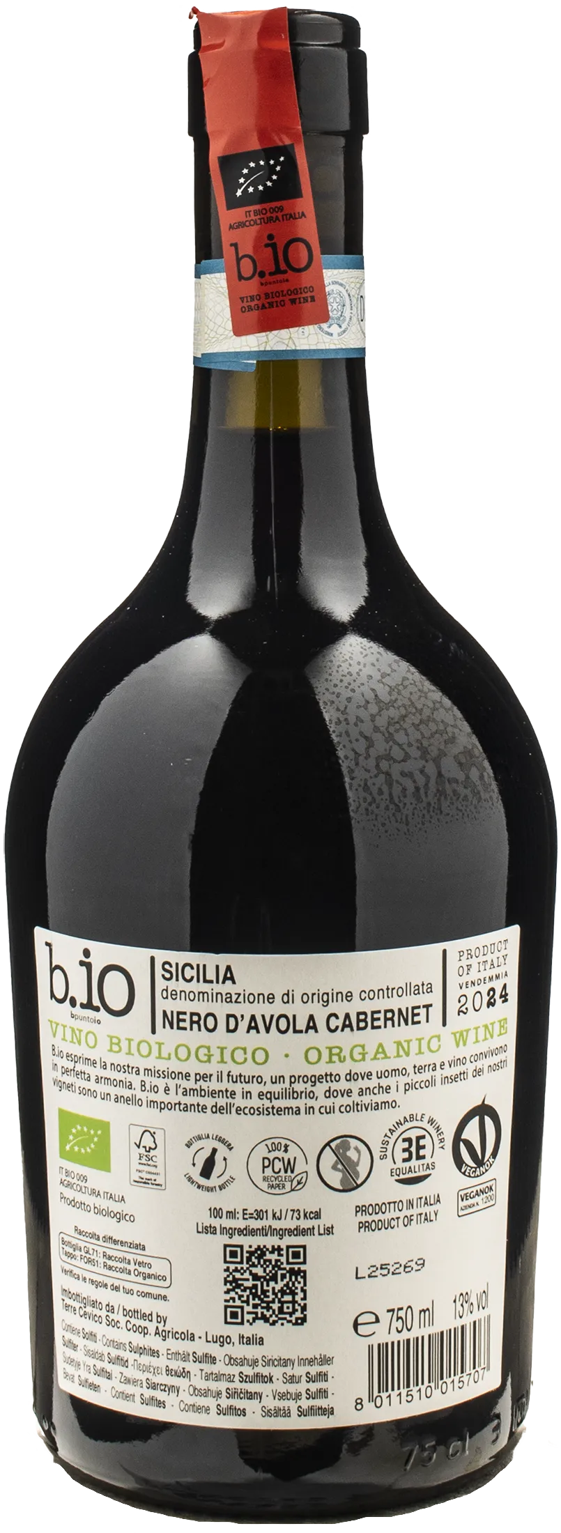 Bpuntoio Sicilia Nero Avola Cabernet 2024
