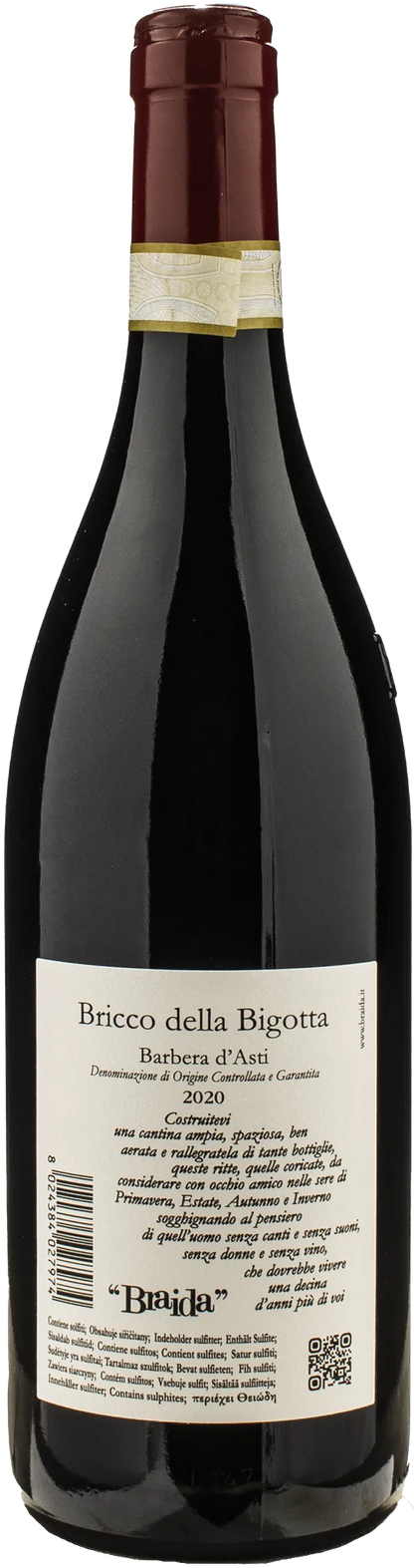 Braida Barbera d'Asti Bricco della Bigotta 2020