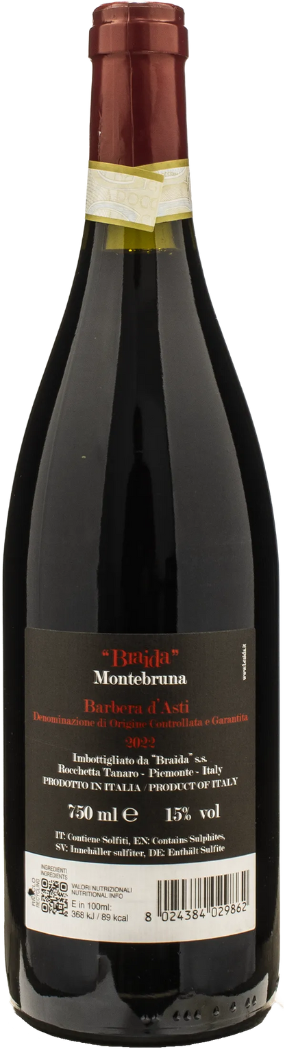 Braida Barbera d'Asti Montebruna 2022