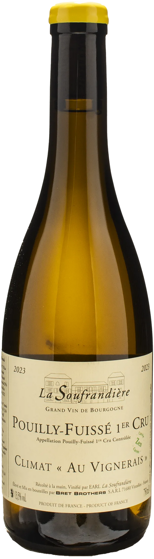 Bret Brothers La Soufrandiere Pouilly Fuisse 1er Cru Climat Au Vignerais 2023