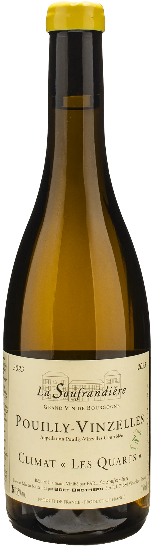 Bret Brothers La Soufrandiere Pouilly Vinzelles Les Quarts 2023