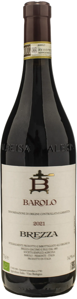 Brezza Barolo 2021 Organic Nebbiolo DOCG Piedmont 0.75L | XtraWine