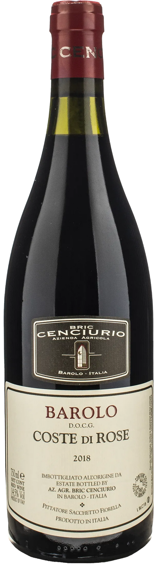 Bric Cencurio Barolo Coste di Rose 2018
