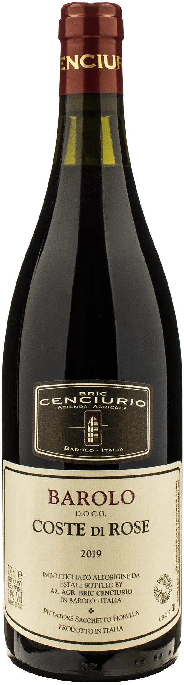 Bric Cencurio Barolo Coste di Rose 2019