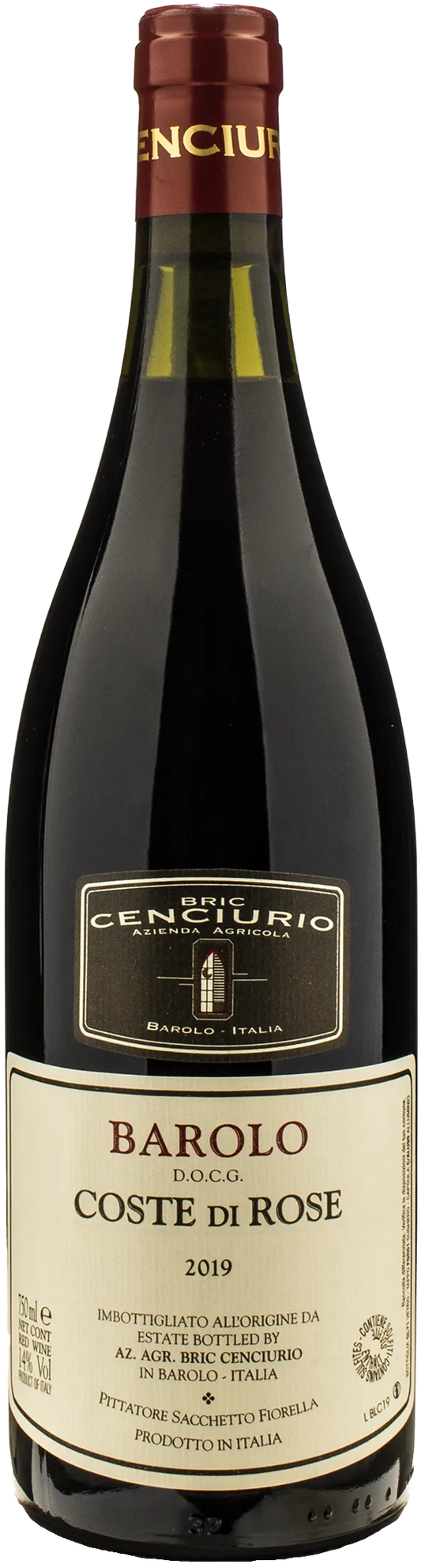 Bric Cencurio Barolo Coste di Rose 2019