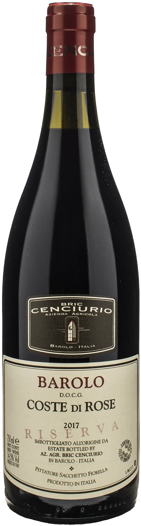 Bric Cencurio Barolo Coste di Rose Riserva 2017