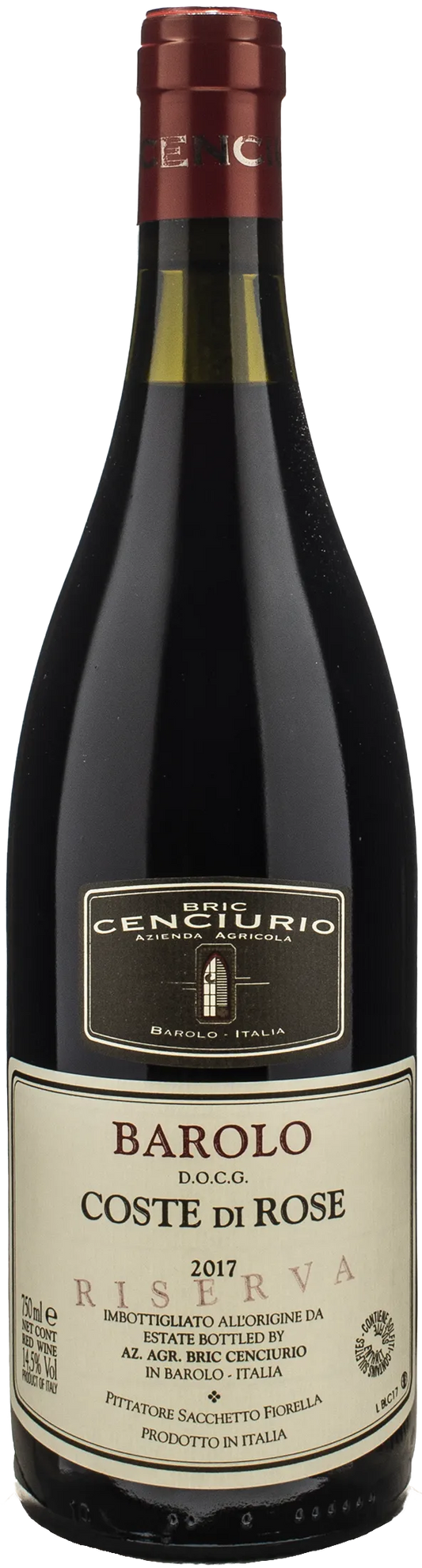 Bric Cencurio Barolo Coste di Rose Riserva 2017