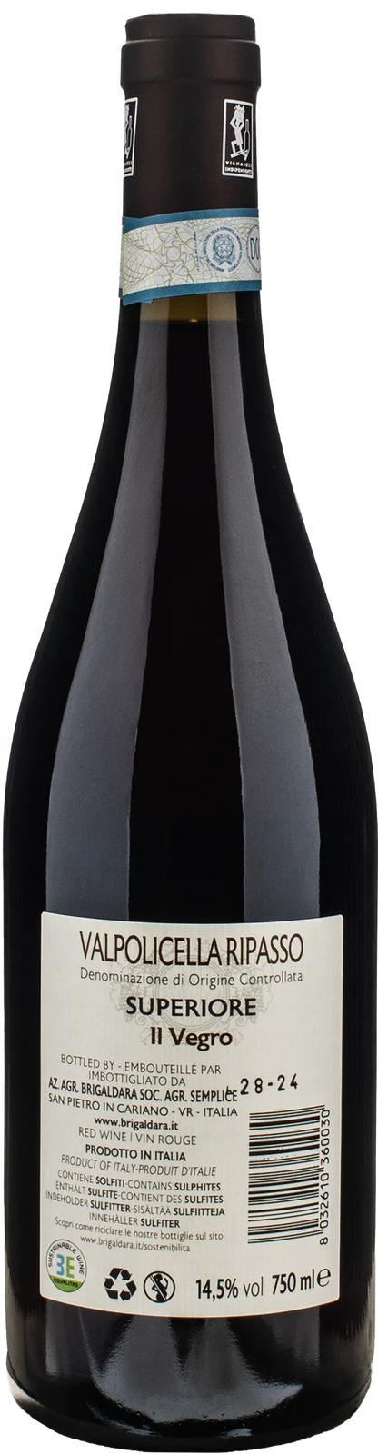 Brigaldara Il Vegro Valpolicella Ripasso Superiore 2022