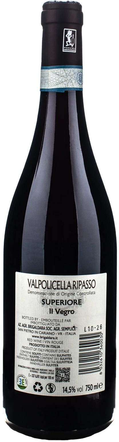 Brigaldara Valpolicella Ripasso Superiore Il Vegro 2024