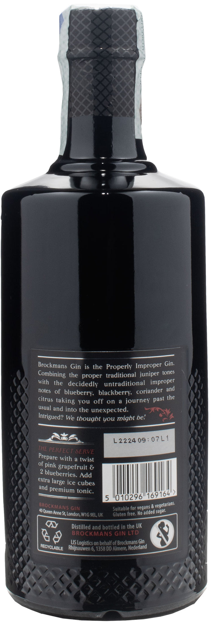 Brockmans Intensely Smooth Gin 0.7L