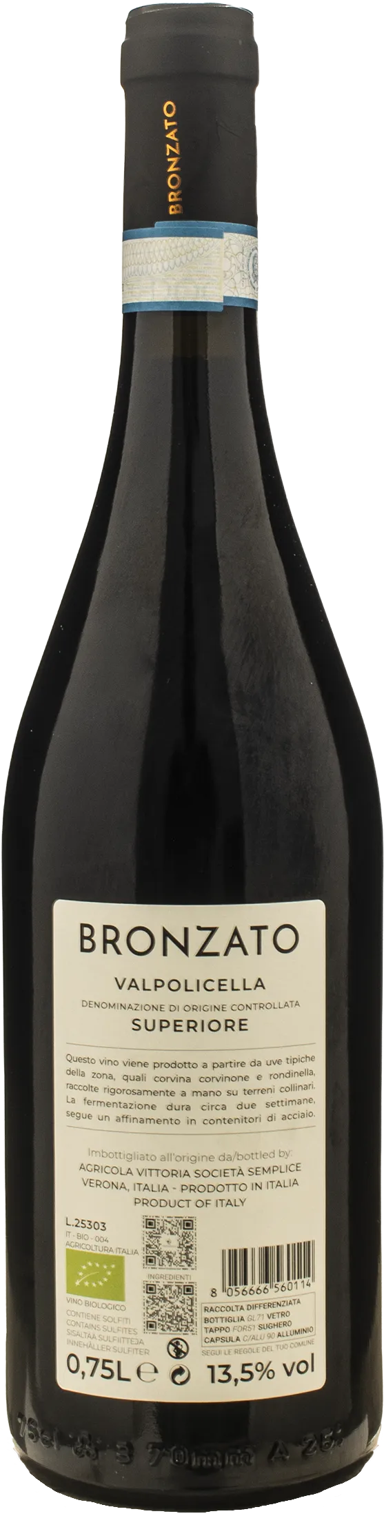 Bronzato Valpolicella Superiore 2023