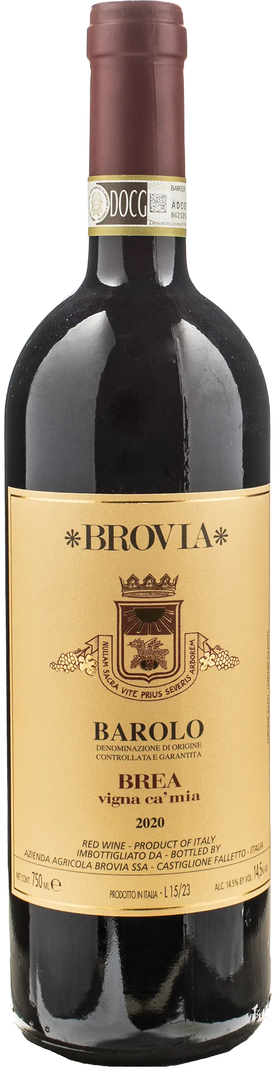 Brovia Barolo Brea Vigna Ca' Mia 2020