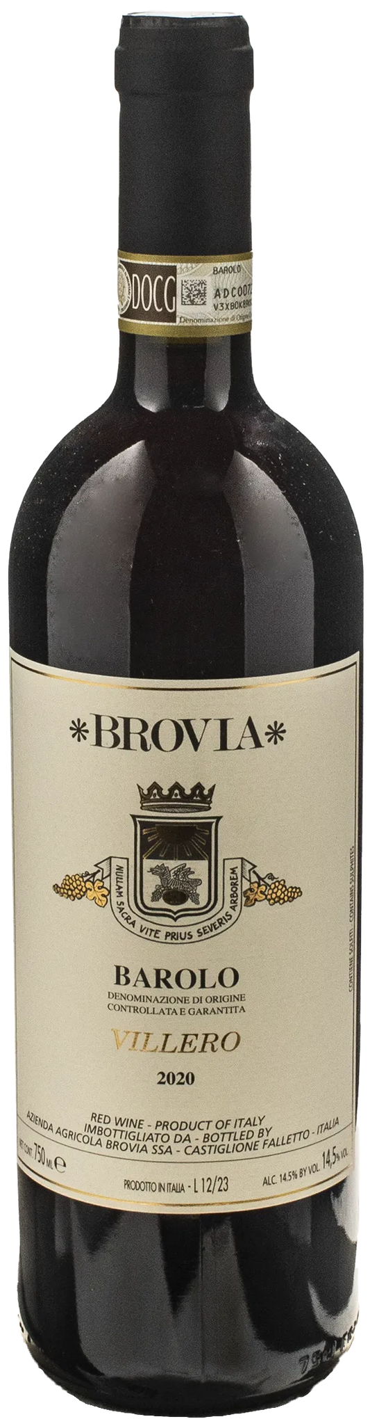 Brovia Barolo Villero 2020