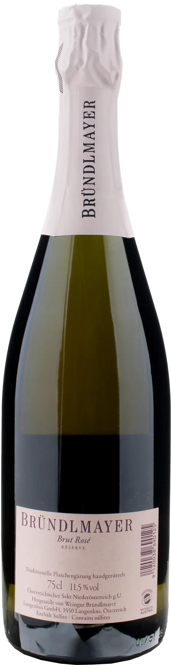 Brundelmayer Spumante Metodo Classico Riserva Rosé Brut