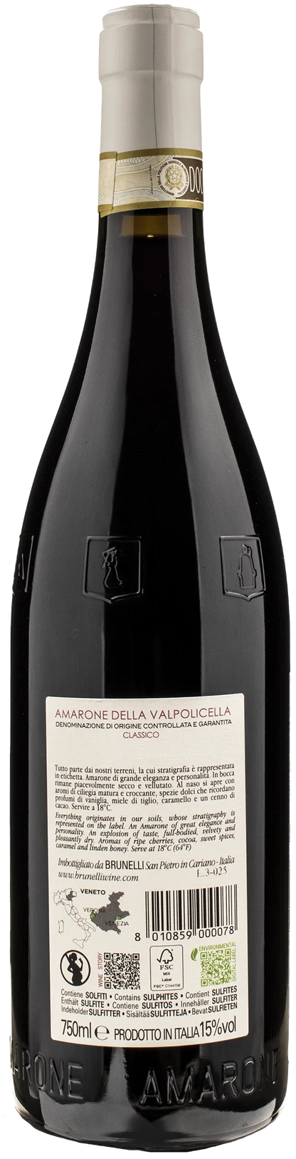Brunelli Amarone della Valpolicella Classico 2020