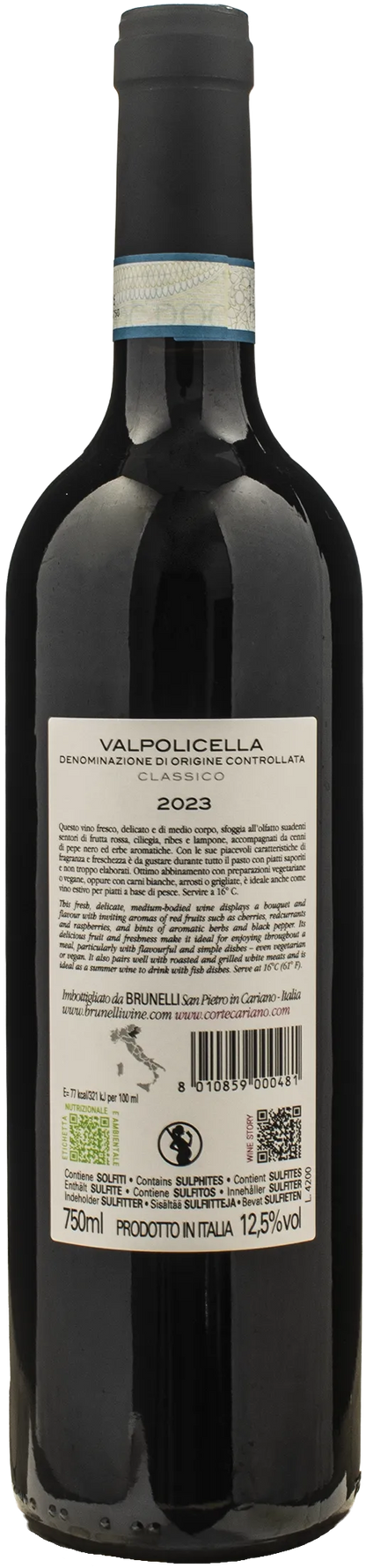 Brunelli Valpolicella Classico 2023