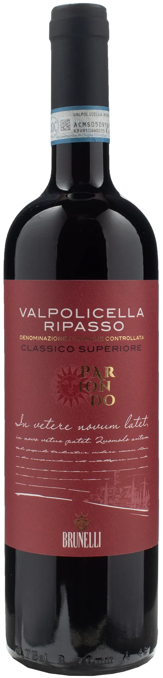 Brunelli Valpolicella Ripasso Classico Superiore Pariondo 2021