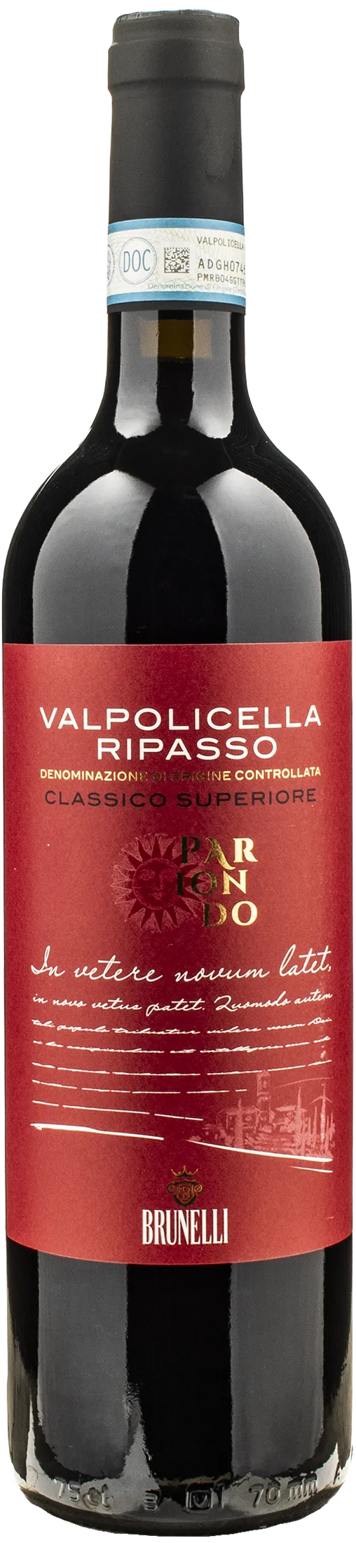 Brunelli Valpolicella Ripasso Classico Superiore Pariondo 2022
