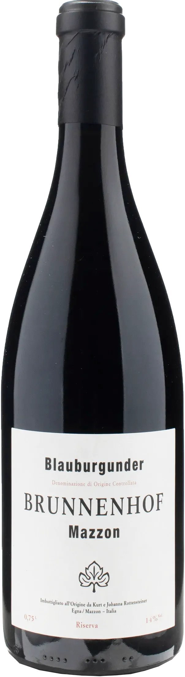 Brunnenhof Mazzon Pinot Nero Riserva 2020