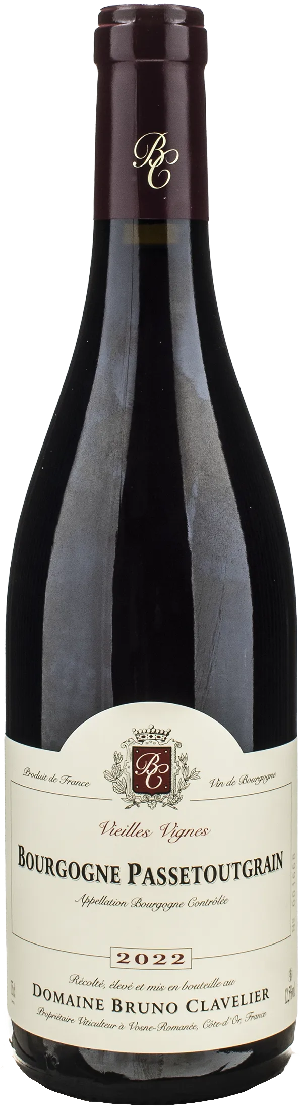 Bruno Clavelier Bourgogne Passetoutgrain 2022