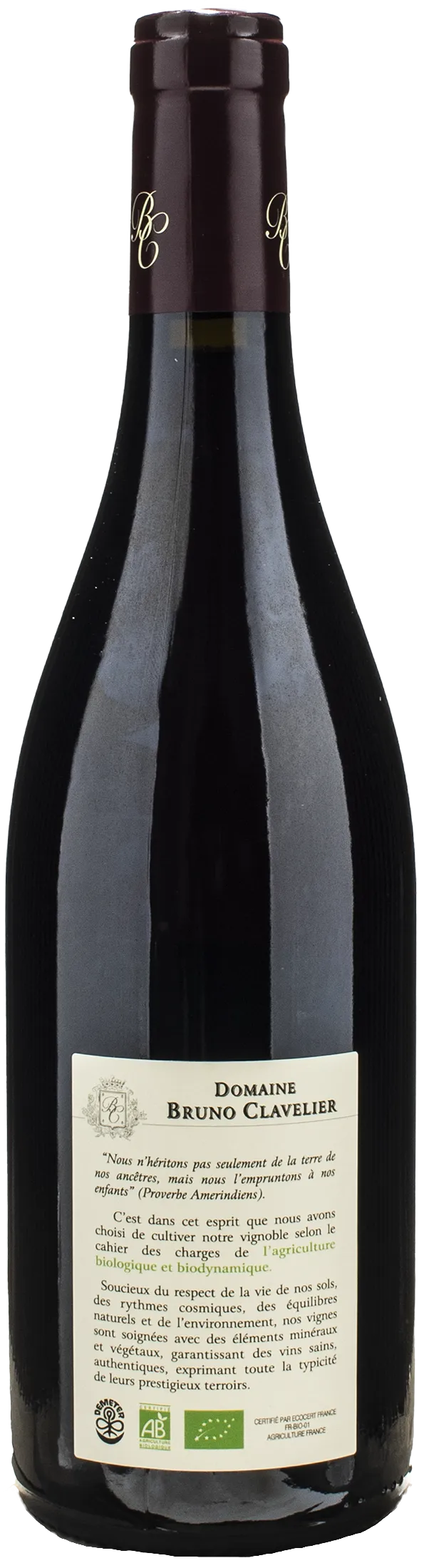 Bruno Clavelier Bourgogne Passetoutgrain 2022