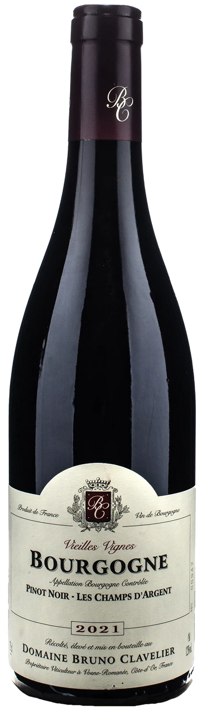 Bruno Clavelier Bourgogne Pinot Noir Les Champs d'Argent 2021