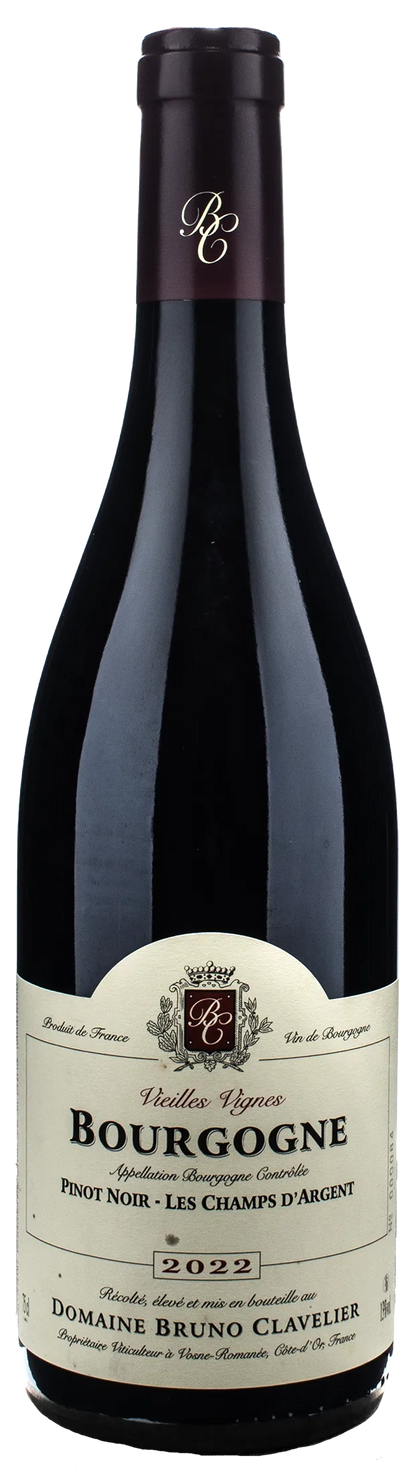 Bruno Clavelier Bourgogne Pinot Noir Les Champs d'Argent 2022