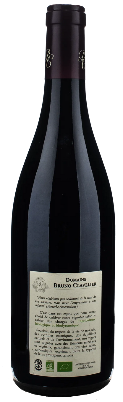 Bruno Clavelier Bourgogne Pinot Noir Les Champs d'Argent 2022