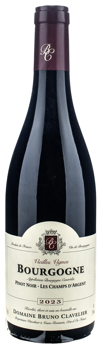 Bruno Clavelier Bourgogne Pinot Noir Les Champs d'Argent 2023