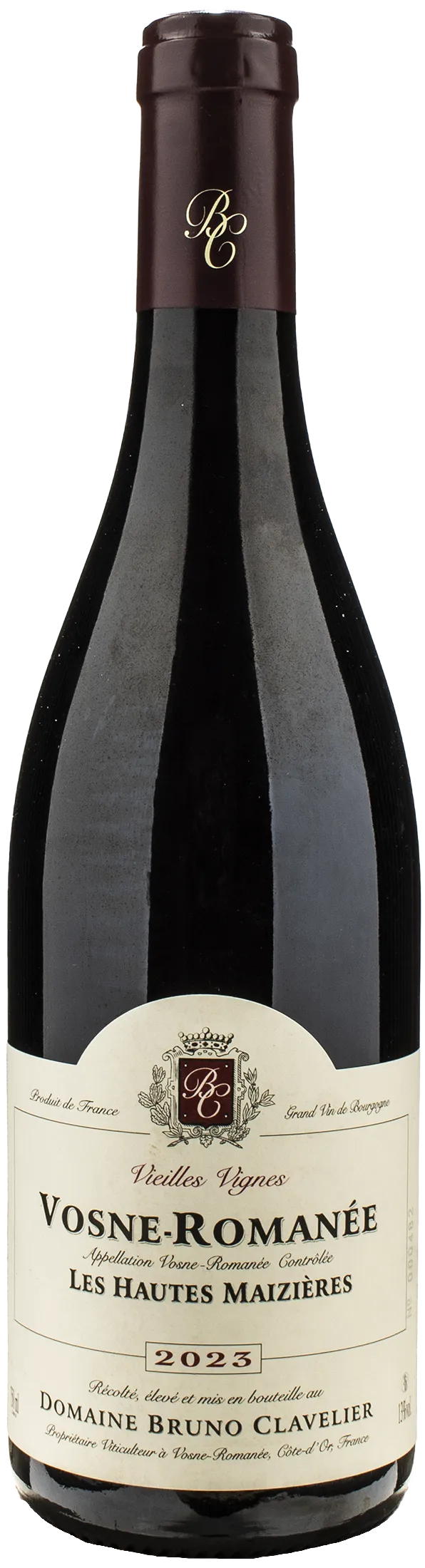 Bruno Clavelier Vosne Romanee Les Hautes Maizieres 2023