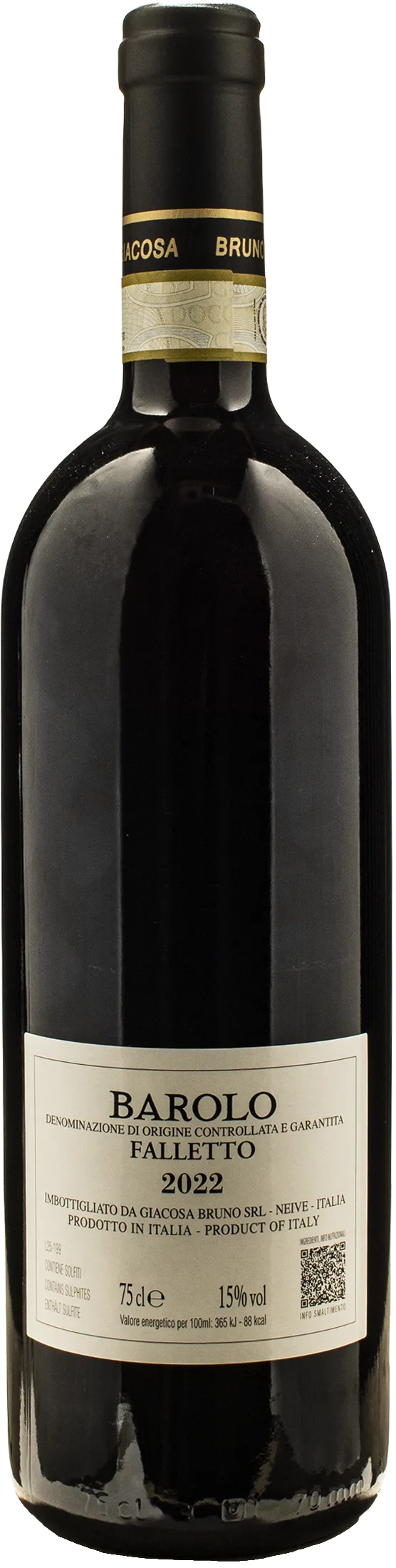 Bruno Giacosa Barolo Falletto 2022