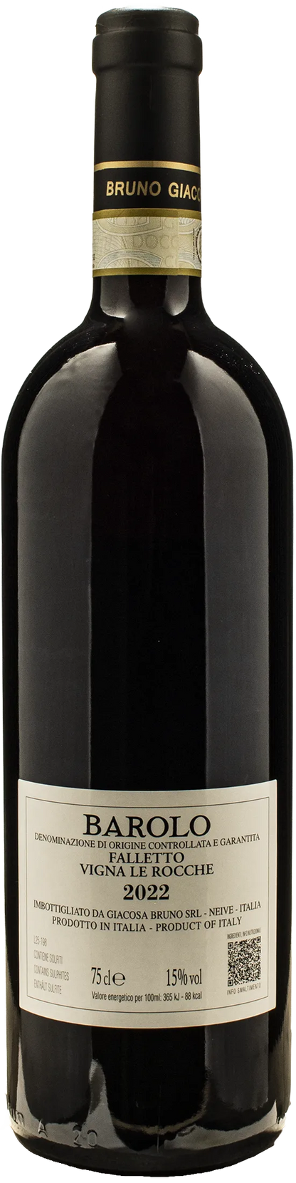 Bruno Giacosa Barolo Falletto Vigna Le Rocche 2022