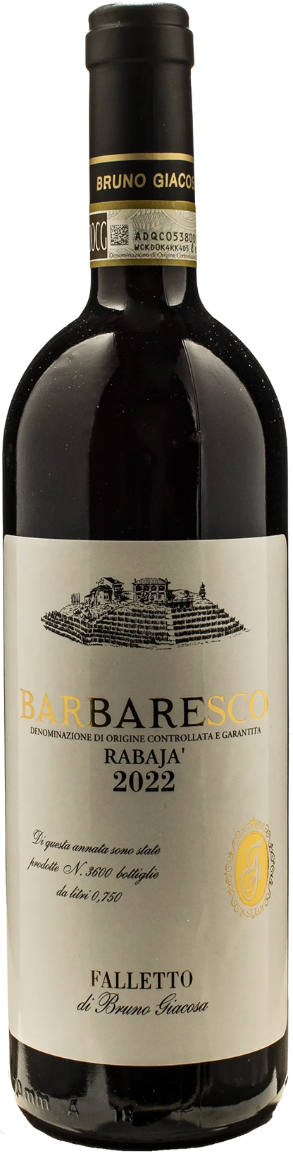 Bruno Giacosa Falletto Barbaresco Rabaja 2022