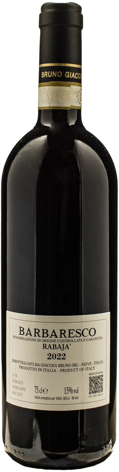 Bruno Giacosa Falletto Barbaresco Rabaja 2022