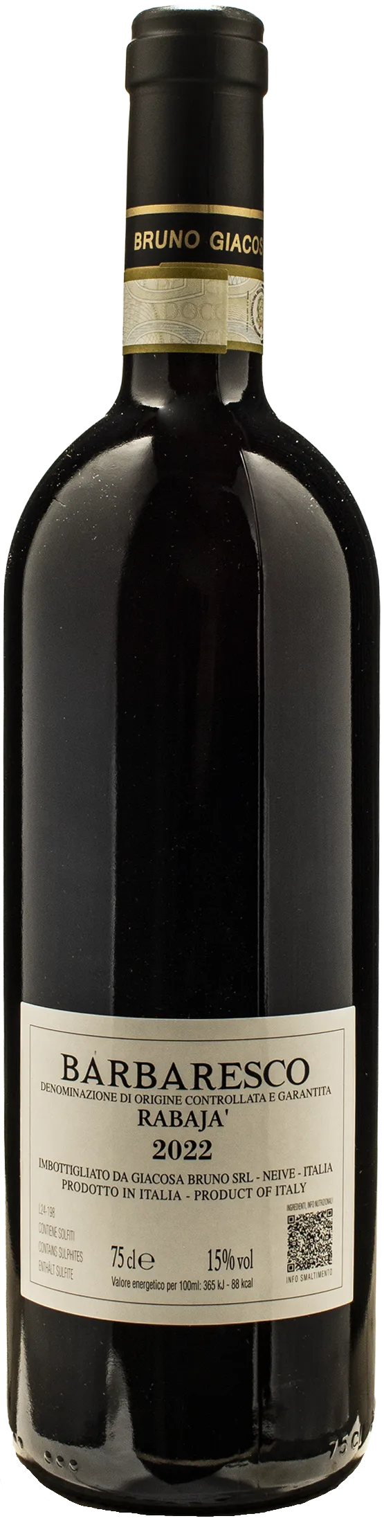 Bruno Giacosa Falletto Barbaresco Rabaja 2022