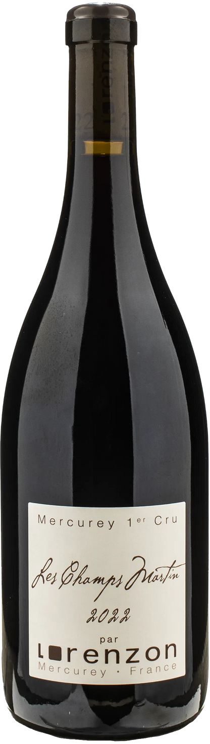 Bruno Lorenzon Mercurey 1er Cru Champ Martin Rouge 2022