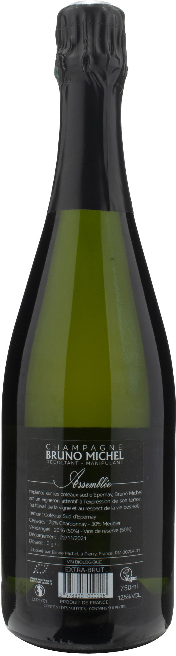 Bruno Michel Champagne Assemblee Extra Brut