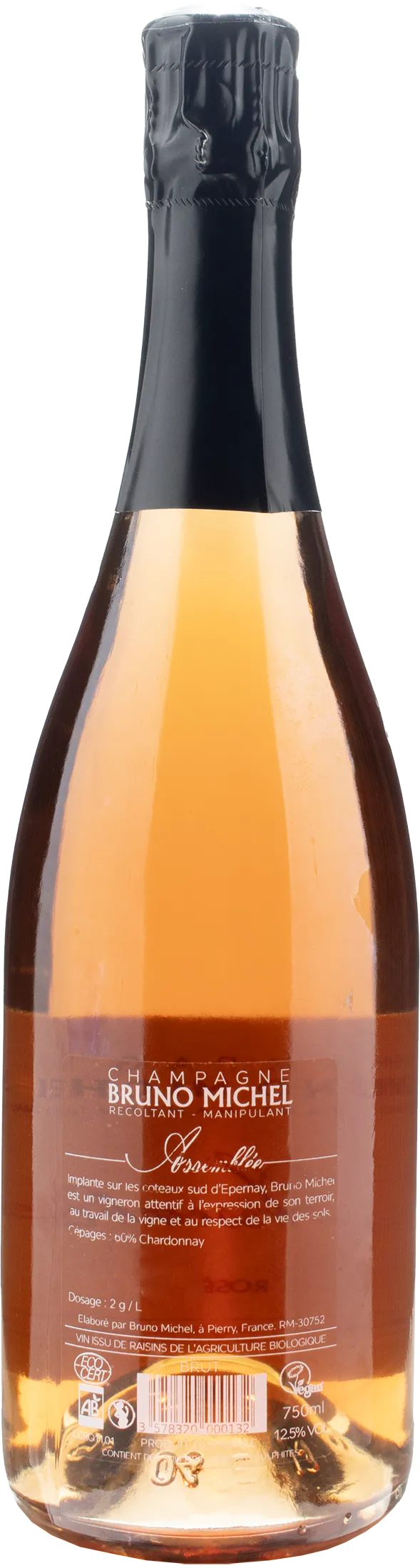 Bruno Michel Champagne Assemblee Rosé Brut