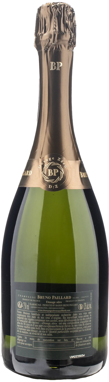 Bruno Paillard Champagne Dosage Zéro