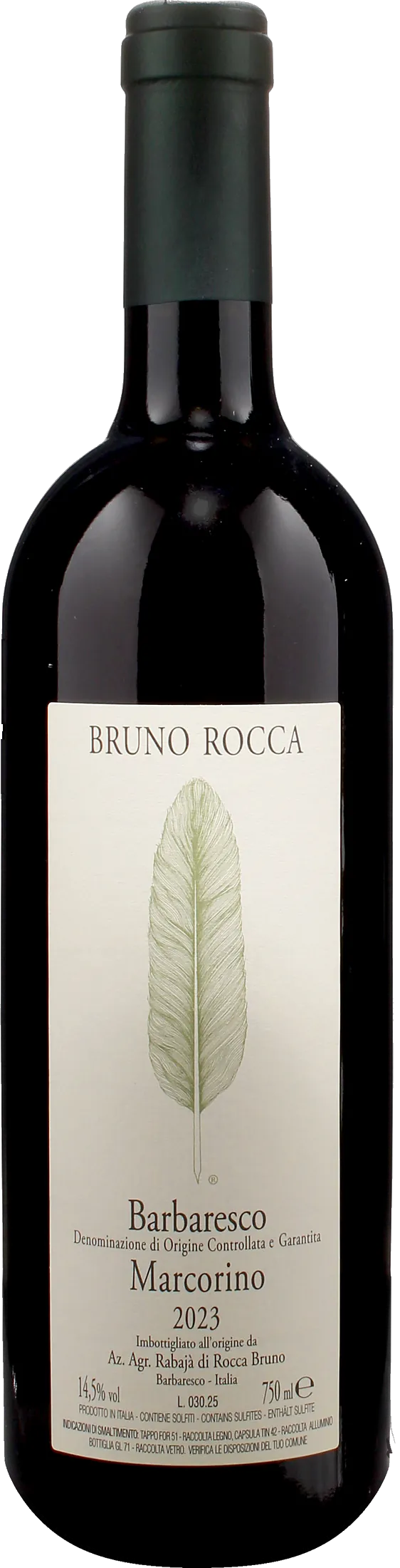 Bruno Rocca Barbaresco Marcorino 2023