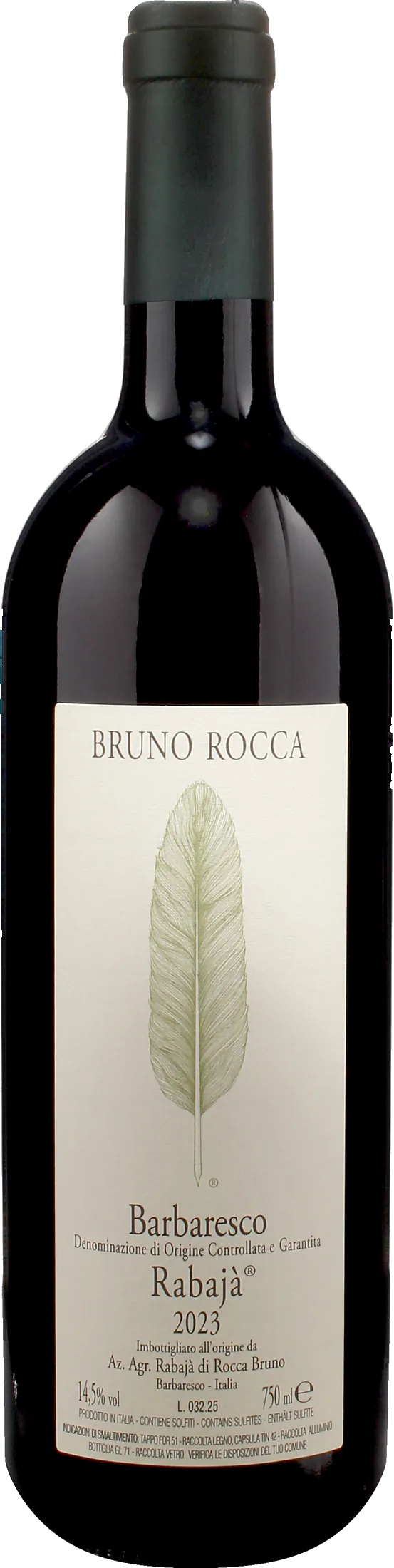 Bruno Rocca Barbaresco Rabaja 2023