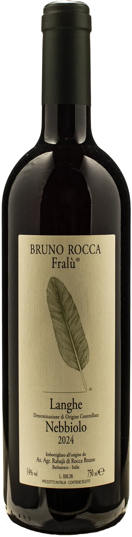 Bruno Rocca Langhe Nebbiolo Fralu 2024