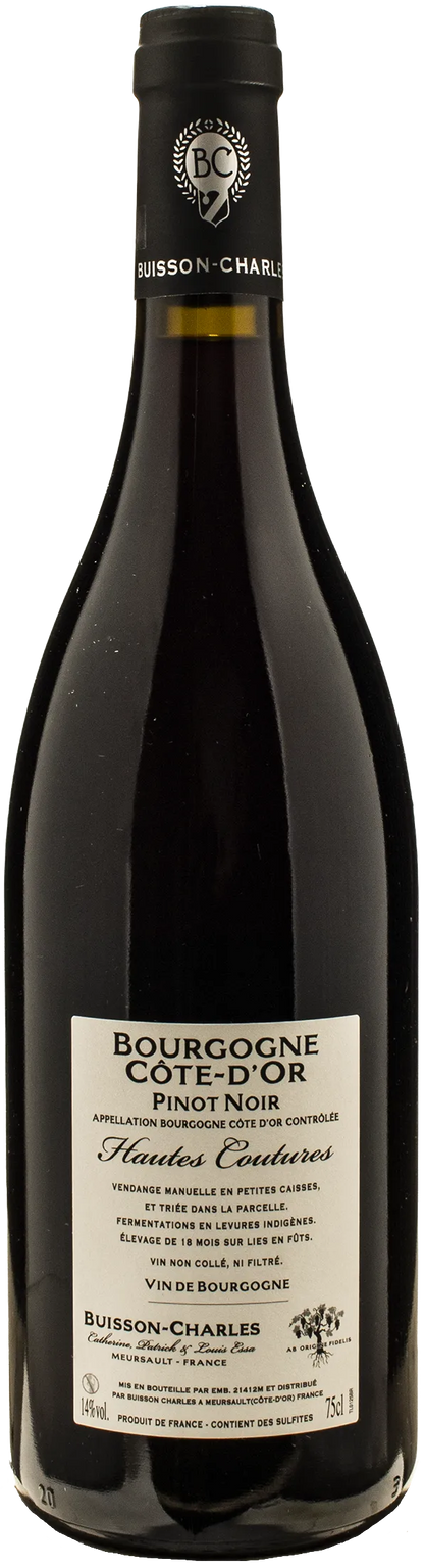 Buisson Charles Bourgogne Cote-D'Or Pinot Noir Hautes Coutures 2023