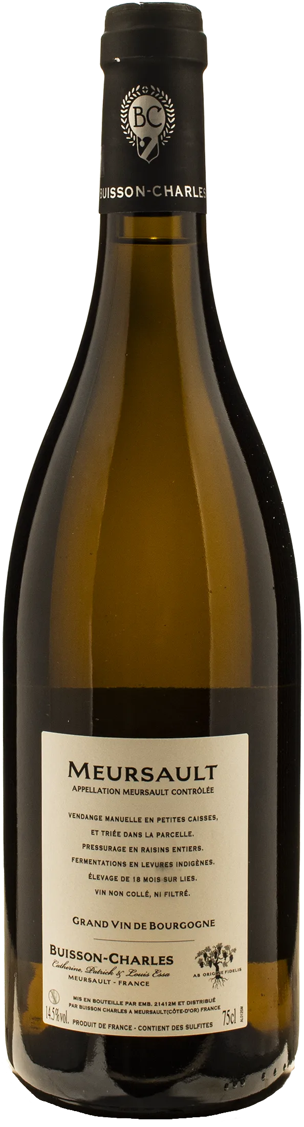 Buisson Charles Meursaul Blanc Vieilles Vignes 2023