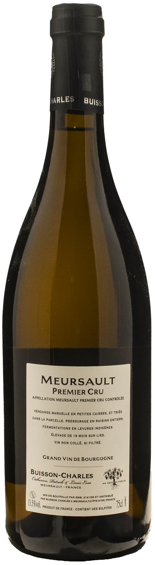 Buisson Charles Meursault Blanc 1er Cru Les Charmes du Dessus 2022