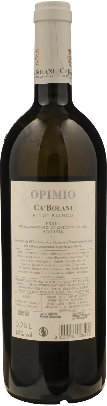 Ca Bolani Opimio Pinot Bianco 2021
